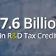 £7.6 Billion R&D tax credits