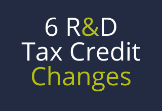 6 R&D Tax Credit Changes Featured Image