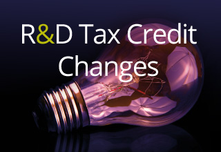 R&D Tax Credit Changes 1