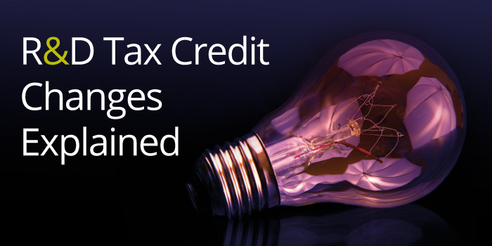 R&D Tax Credit Changes