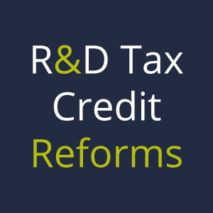 R&D Tax Credit Reforms