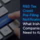 R&D TAX CREDIT PRE-FILING NOTIFICTION fi